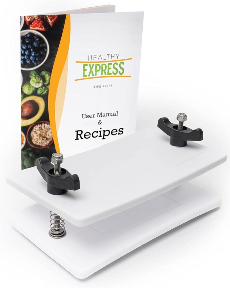 Prensa para tofu Healthy Express 13x23 cm 2 pilares/2 resortes