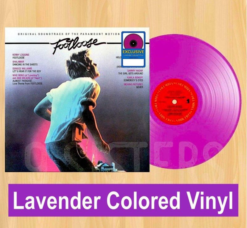 LP de vinilo Columbia Footloose – Edición Lavanda (edición limitada)