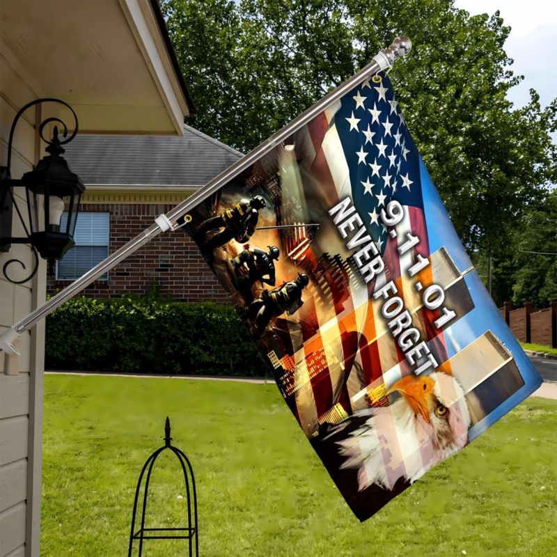 Bandera conmemorativa 911 KNAPAL 3x5 pies de doble cara poliéster