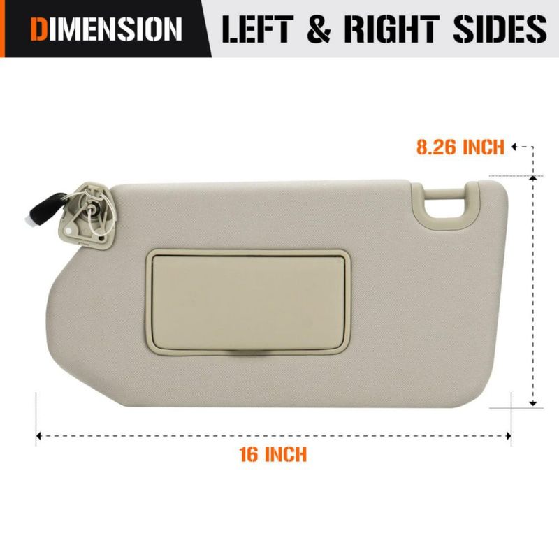 Visera Aeagle Beige con Luz 45x23x10 cm (2 unidades)