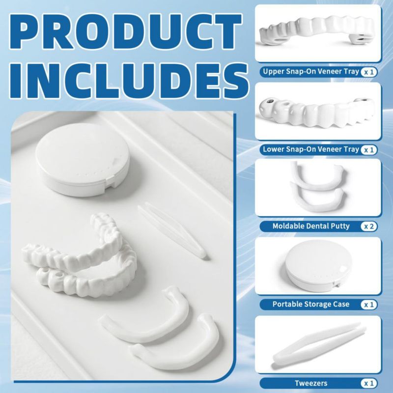 Set de Carillas Dentales Ajustables Ceonam