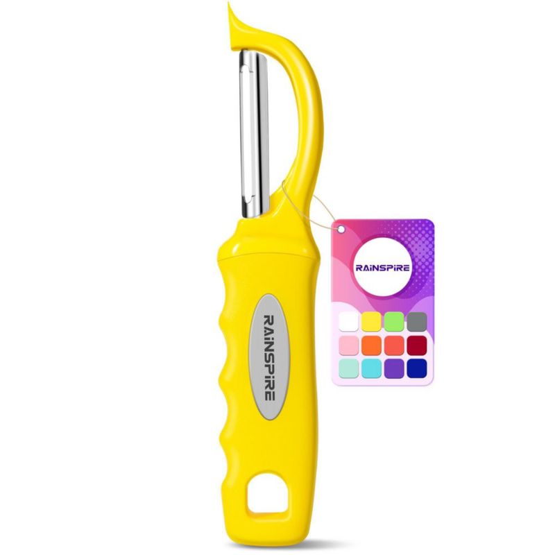 Pelador de alimentos Rainspire 20 cm amarillo – 1 unidad