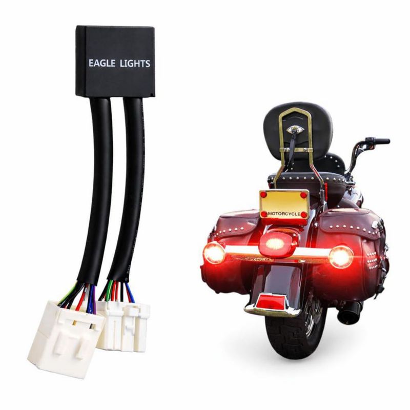 Módulo de luces de marcha freno y giro Eagle Lights para Harley‑Davidson