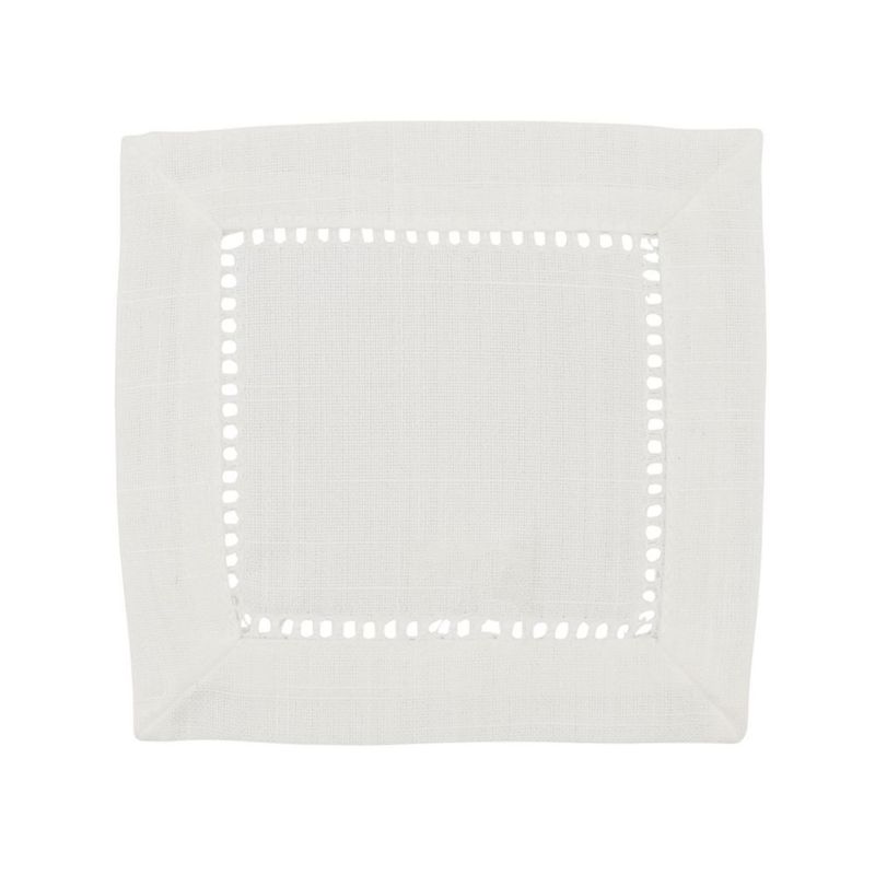 Paquete de 12 Servilletas de Tela SARO LIFESTYLE 15 cm Marfil