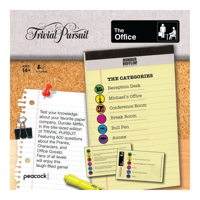 Juego de mesa USAOPOLY The Office – Trivia Rápida