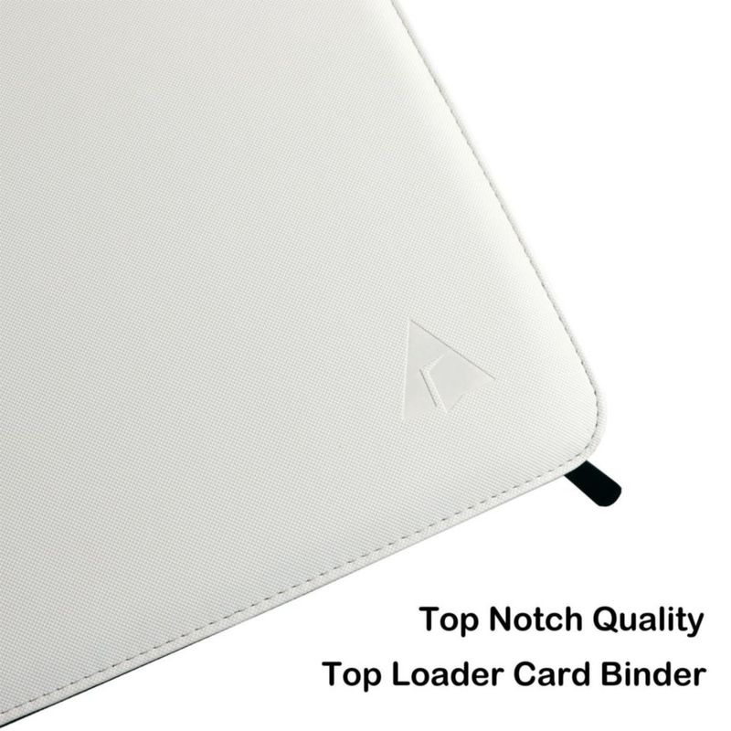 Carpeta Rieton 432 Toploader Blanca de 9 Bolsillos