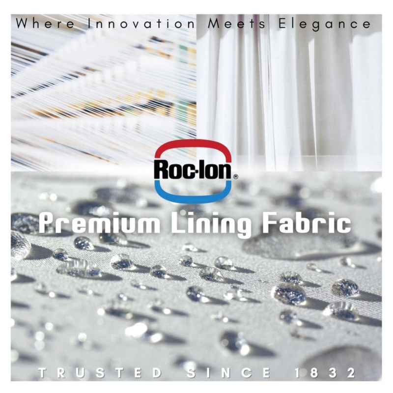 Tela Roc-lon 137 cm Poliéster Forro Blackout 5 yardas