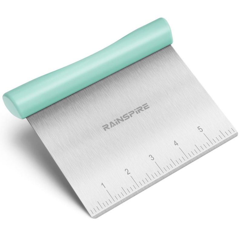 Raspador de Banco y Mezclador de Masa Multiusos de Acero Inoxidable Rainspire