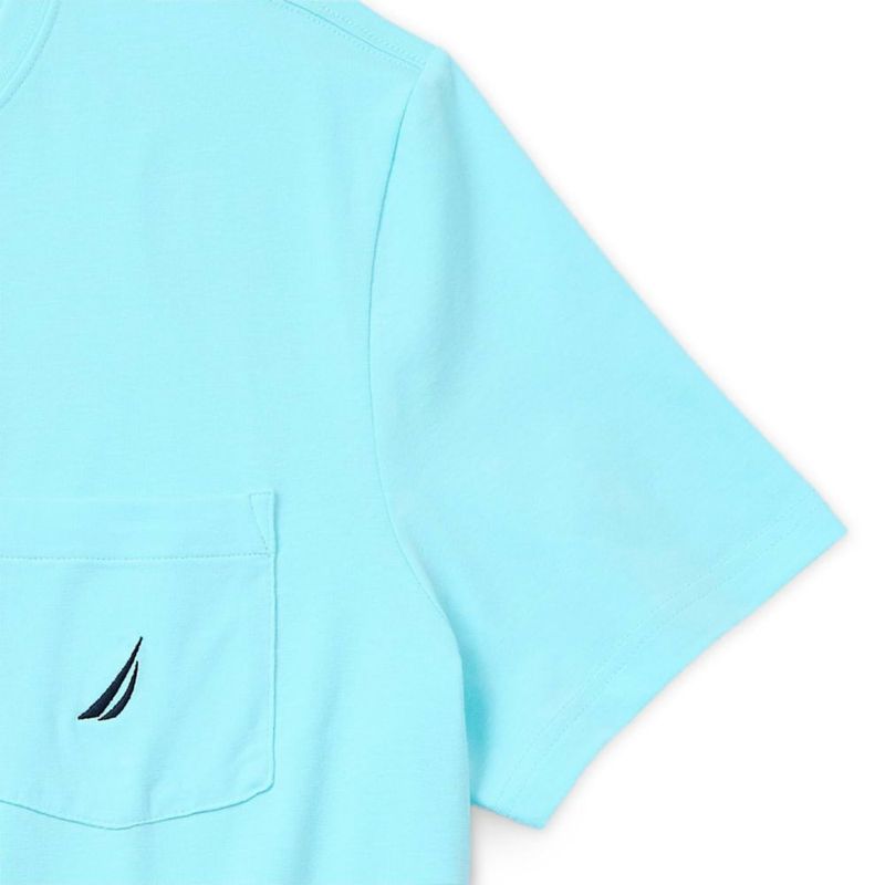 Camiseta Nautica XXL Azul Aqua Brillante
