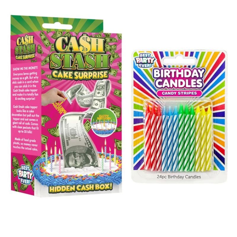 Velas BEST PARTY EVER! Dinero Oculto – 24 Velas