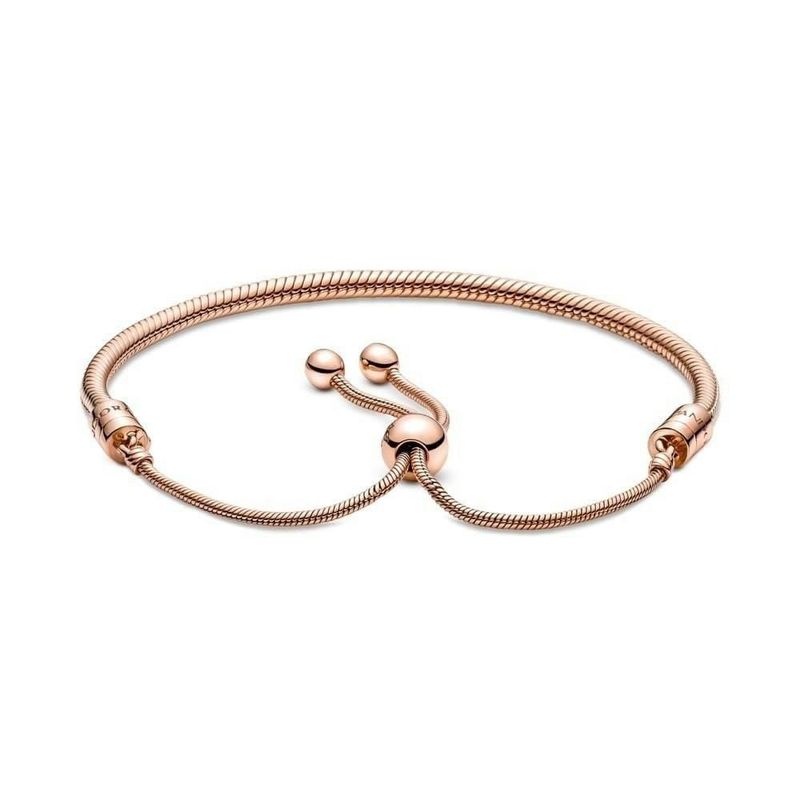 Pulsera PANDORA 28 cm Cadena Serpente Deslizante