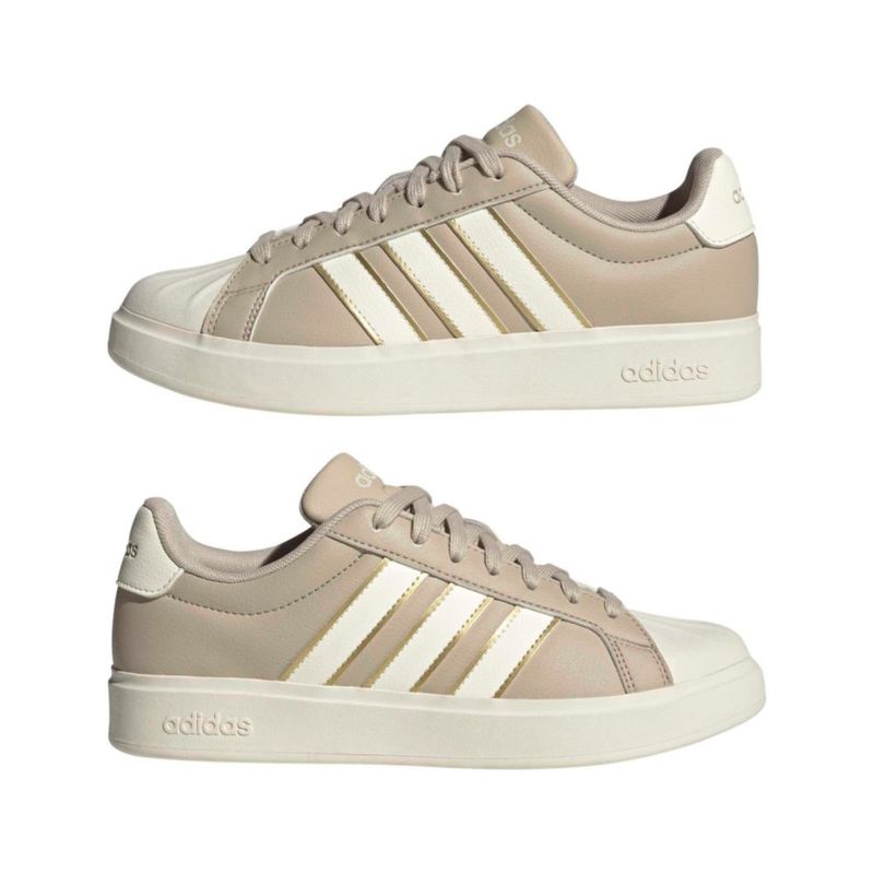 Zapatillas adidas Streetalk 5.5 Beige/Blanco/Metalizado