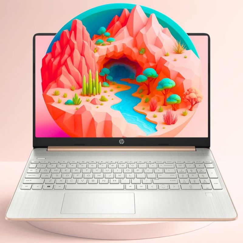 Portátil HP 15.6" Ryzen 3 16 GB RAM 1 TB SSD Windows 11 Rosa Dorado