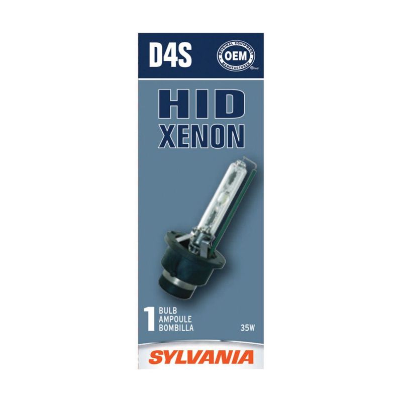 Bombilla de faro HID D4S Sylvania 35W (Xenón)