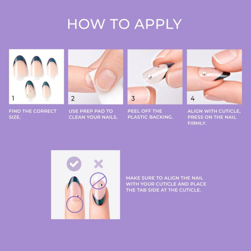 Uñas postizas imPRESS Premium Sweet Life - 30 unidades