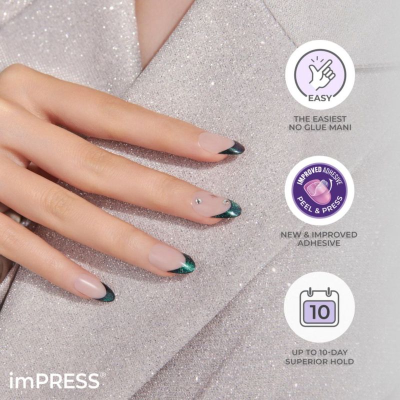 Uñas postizas imPRESS Premium Sweet Life - 30 unidades