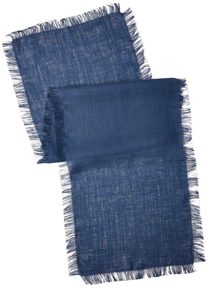 Caminero de mesa SARO LIFESTYLE 51 cm × 178 cm azul marino