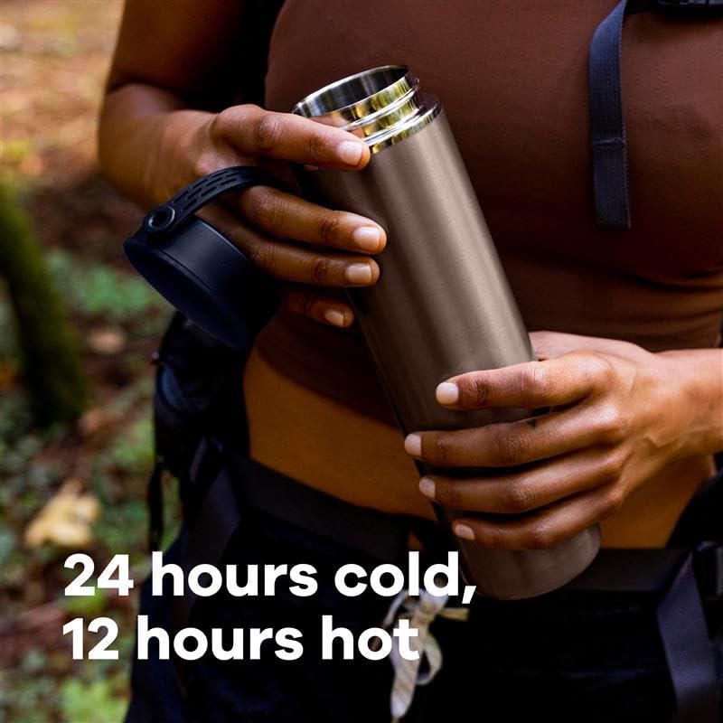Botella de Agua Hydro Flask 12 L Verde Esmeralda con Tapa Flex