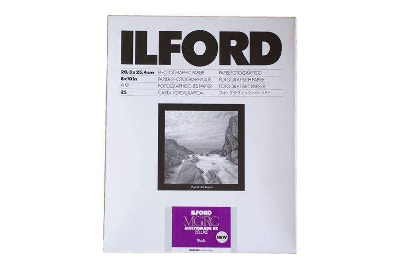 Papel Fotográfico Ilford 25x20 cm Perla 190 g/m² 25 Hojas