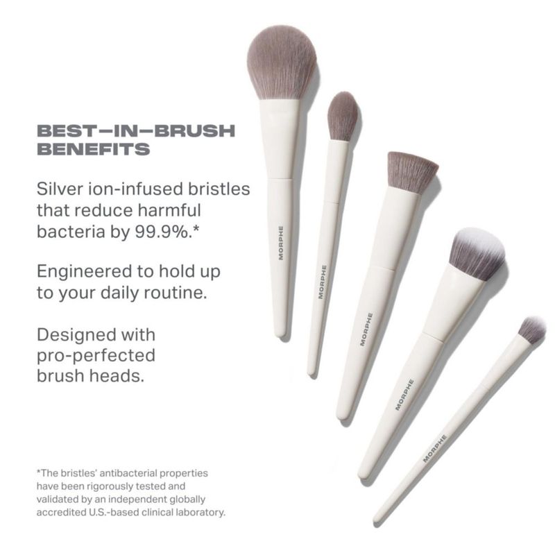 Set de brochas de maquillaje MORPHE 5 piezas Portrait Mode