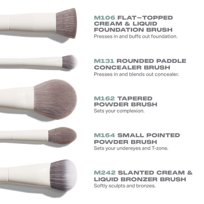 Set de brochas de maquillaje MORPHE 5 piezas Portrait Mode