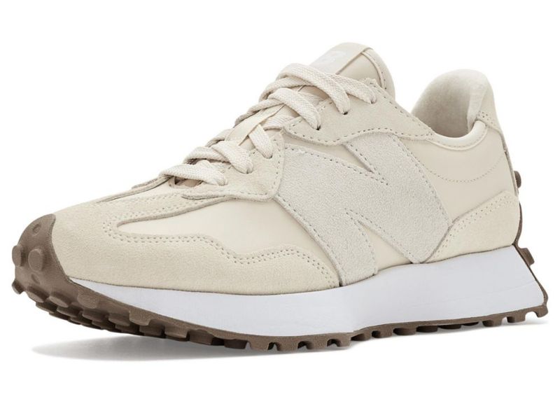 Zapatillas New Balance 327 Lino/Angora Talla 7 (Ancho Medio)
