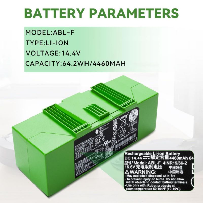 Batería RDSJ Roomba j9+ i8 i7 144 V 642 Wh