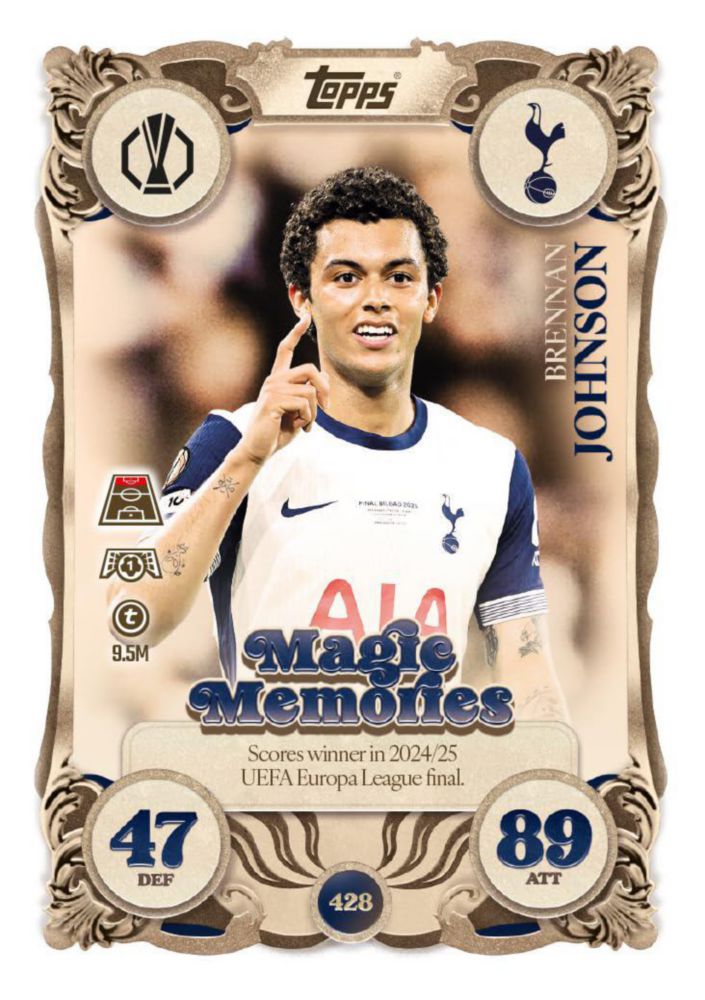 Paquete Eco de Cartas Coleccionables Topps Match Attax 2025/26