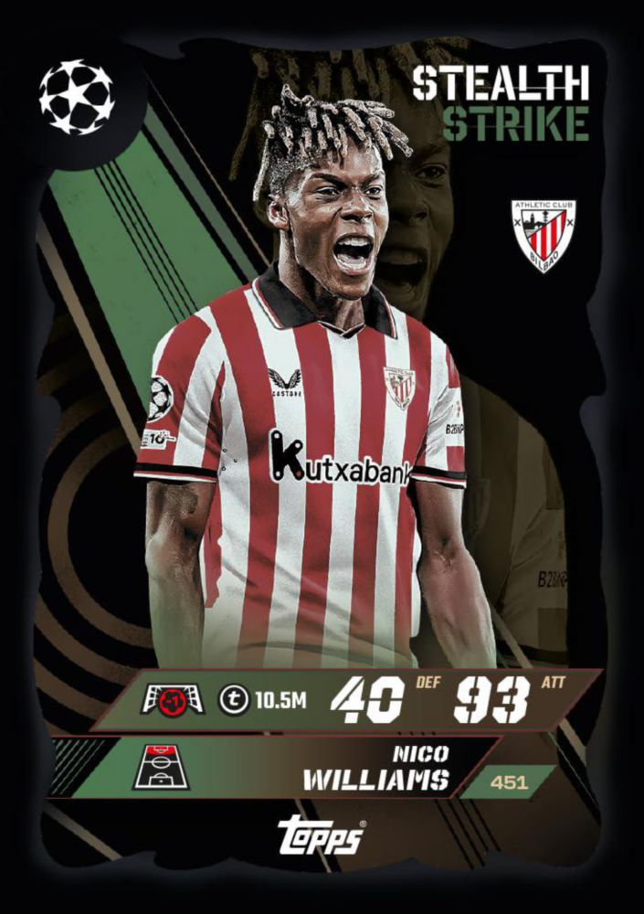 Paquete Eco de Cartas Coleccionables Topps Match Attax 2025/26
