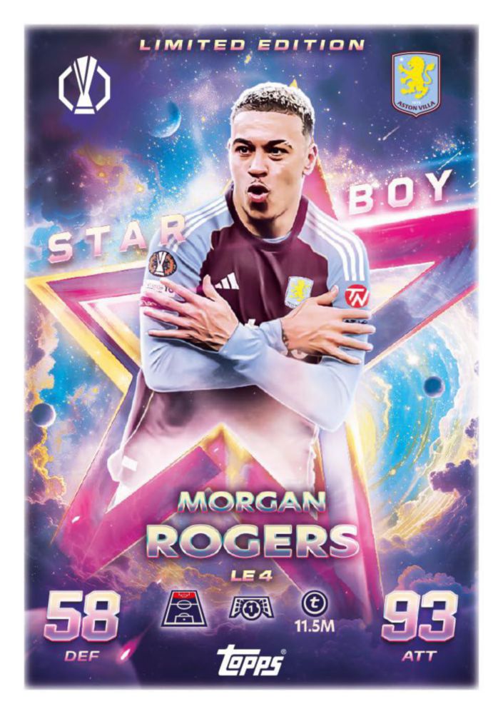 Paquete Eco de Cartas Coleccionables Topps Match Attax 2025/26