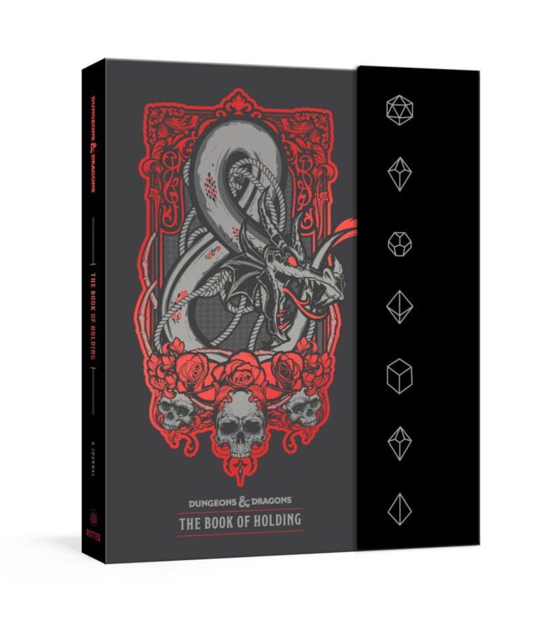 Cuaderno CROWN Dungeons & Dragons con papel cuadriculado