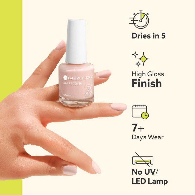 Esmalte de uñas Dazzle Dry Dream Come True 15 ml