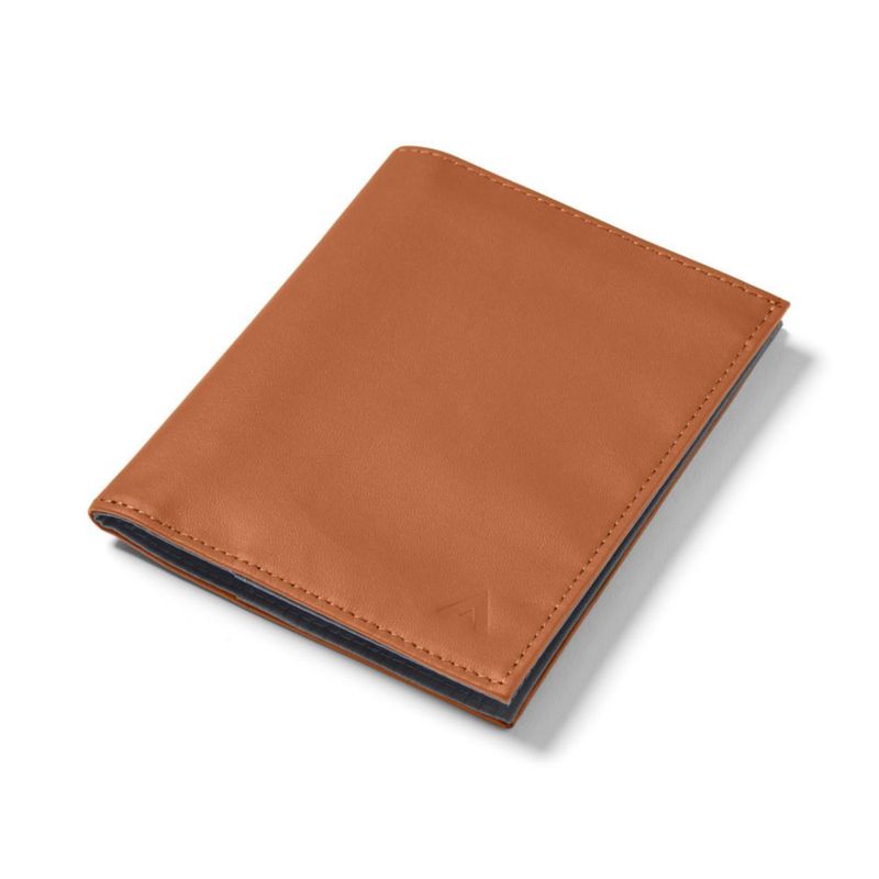 Cartera Allett Original RFID de Cuero Marrón Avellana