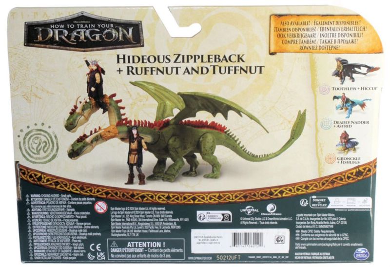Set de figuras de acción Spin Master de Cómo entrenar a tu dragón