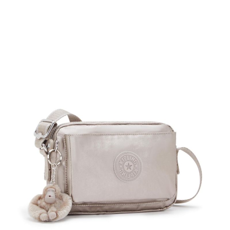 BOLSO Kipling Abanu 20x135x75 cm Plateado (Metálico)