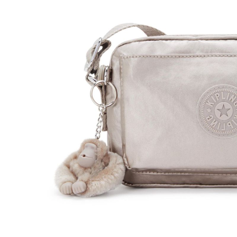 BOLSO Kipling Abanu 20x135x75 cm Plateado (Metálico)