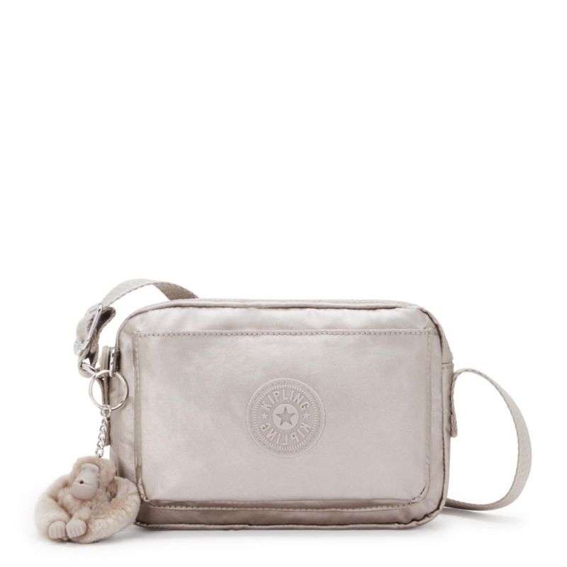 BOLSO Kipling Abanu 20x135x75 cm Plateado (Metálico)