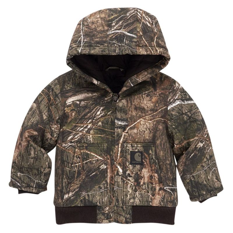 Chaqueta Carhartt para niños de 12 meses con camuflaje Mossy Oak® Country DNA