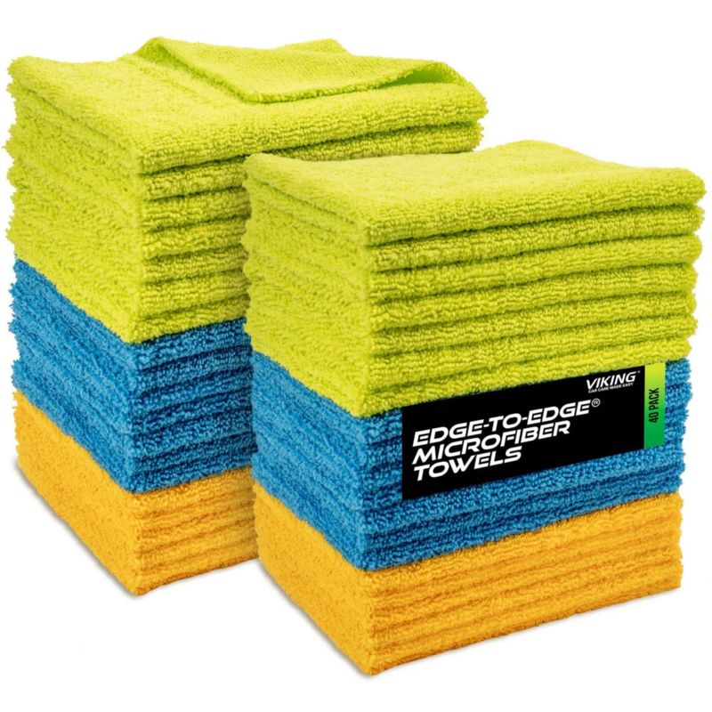 Toalla VIKING 30x41 cm Pack de 40 Microfibra Sin Costura