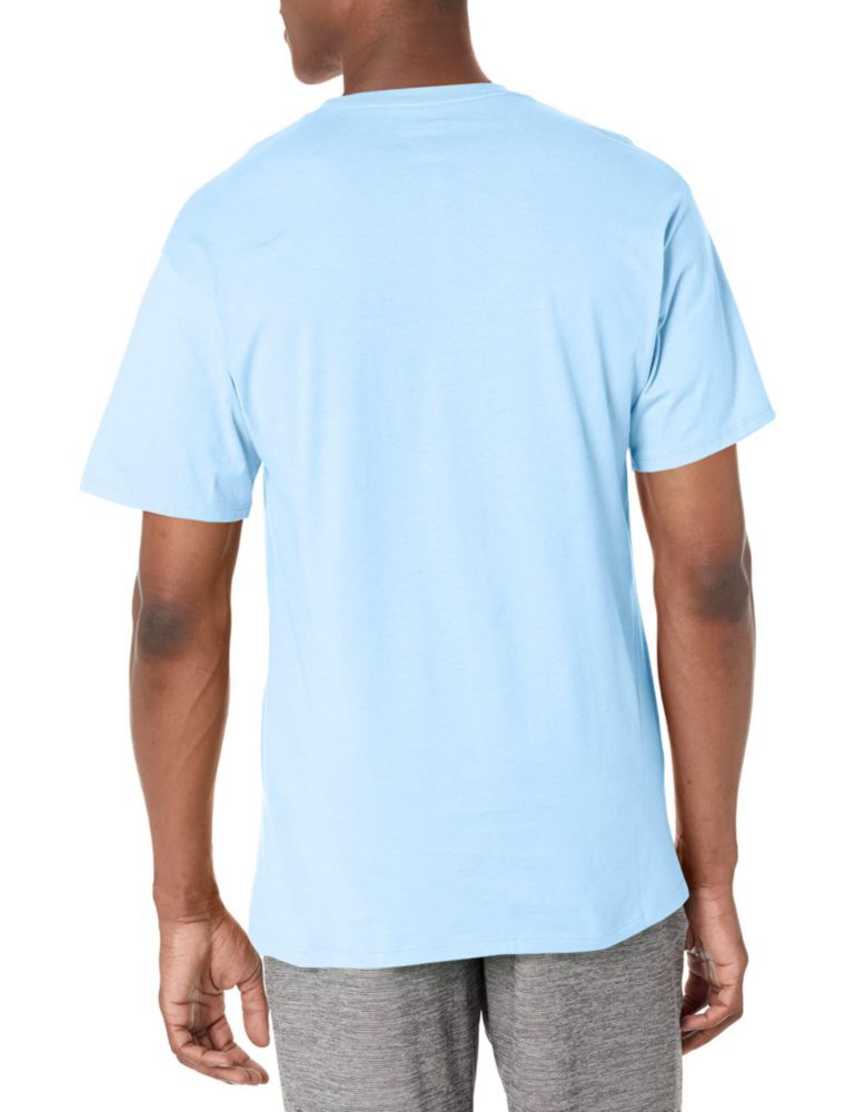 Camiseta Champion XXL Azul Suizo de Algodón