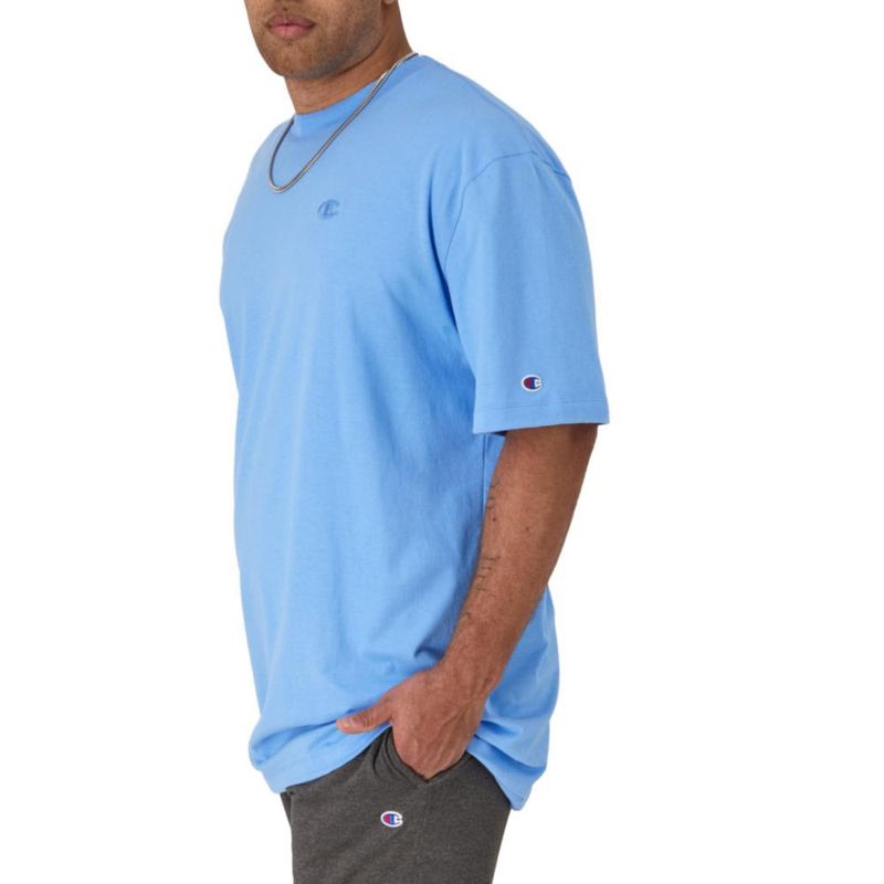 Camiseta Champion XXL Azul Suizo de Algodón