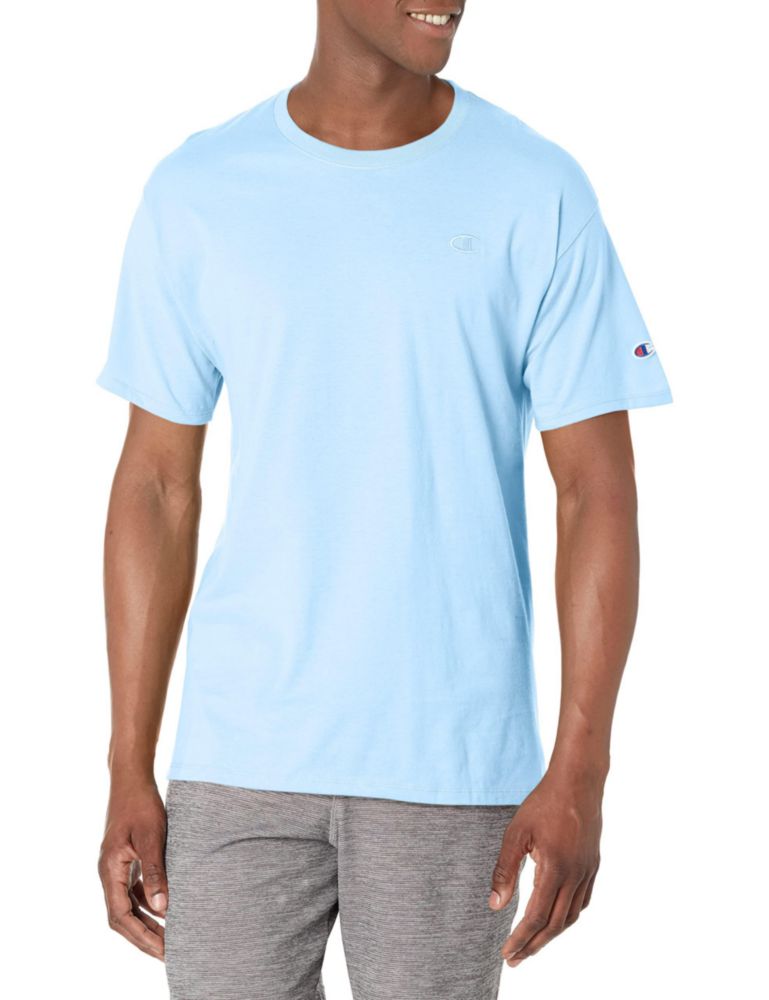Camiseta Champion XXL Azul Suizo de Algodón