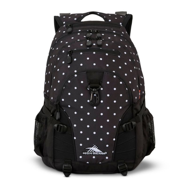 Mochila High Sierra 48x34x22 cm Lunares/Negro