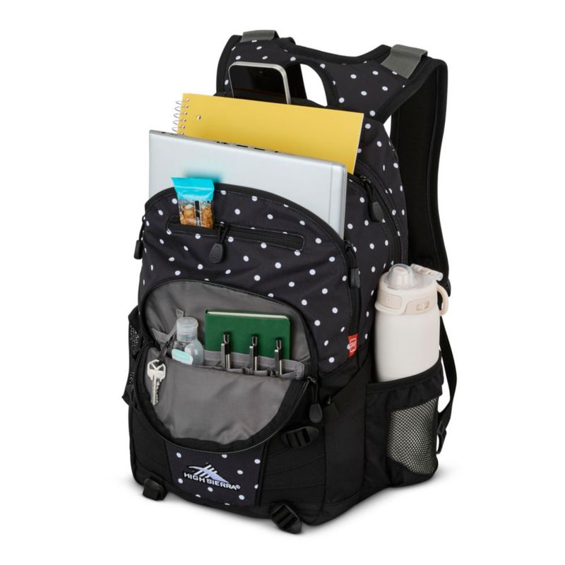 Mochila High Sierra 48x34x22 cm Lunares/Negro