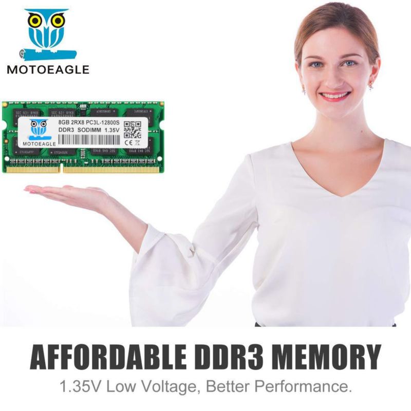 Memoria RAM Motoeagle 8 GB DDR3L 1600 MHz SODIMM PC3L 12800S