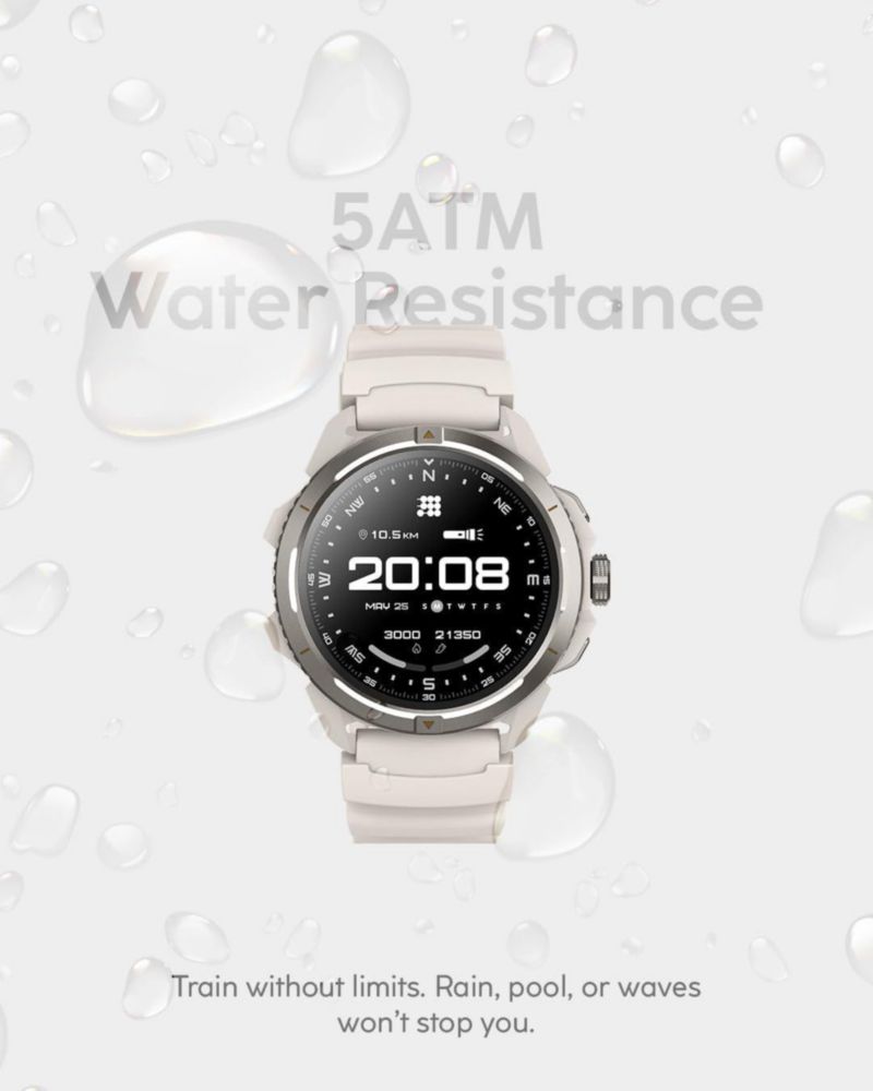 Reloj inteligente Cubitt Terra GPS Off White 5ATM