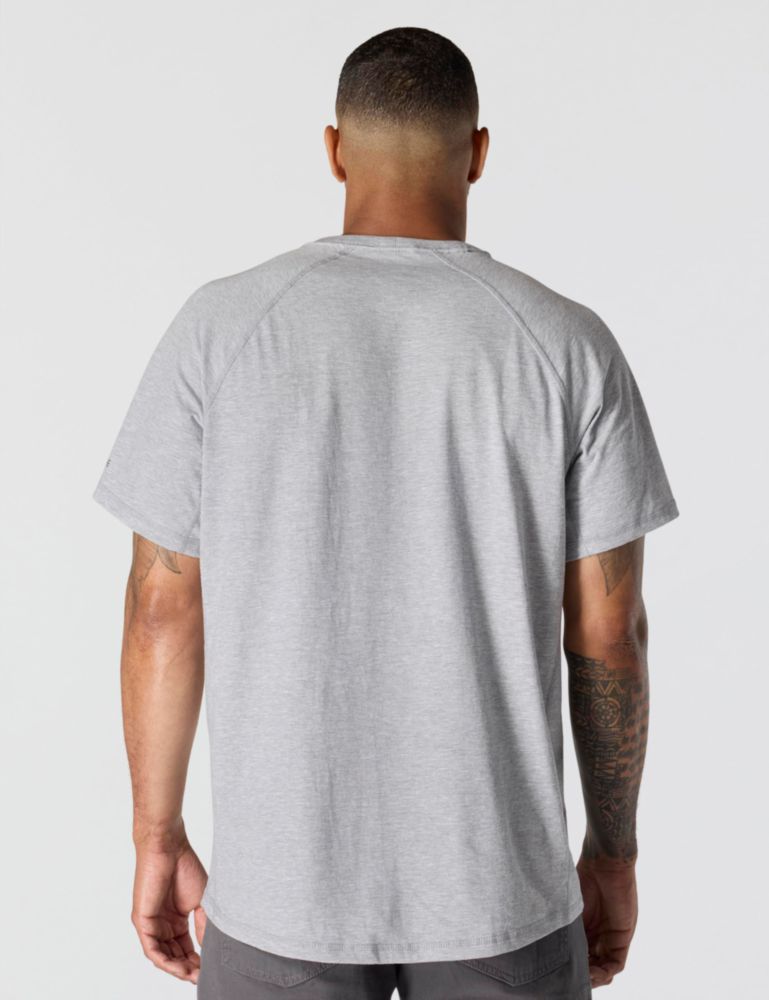Camiseta Carhartt 3XL/Tall gris jaspeado con bolsillo