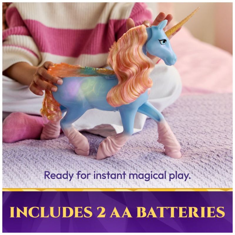Figurita de juguete Unicorn Academy Skywind con luces y sonidos