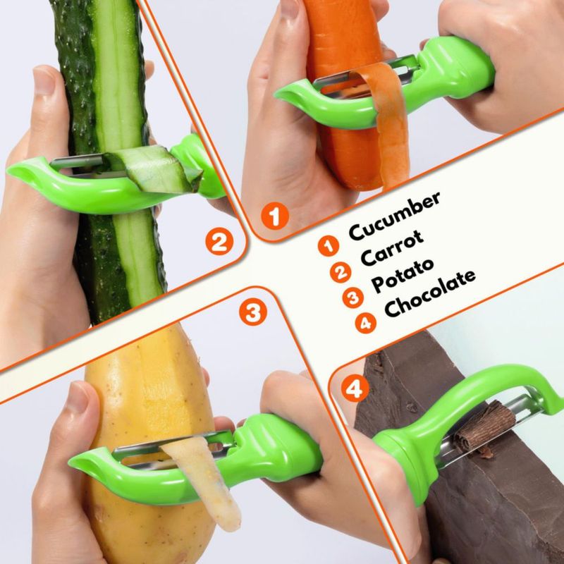 Pelador de Verduras Rainspire 20 cm Verde (1 unidad)