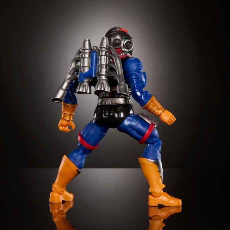 Figura de acción Masters of the Universe Masterverse Dragstor New Etheria 7 pulgadas (178 cm) 30 puntos de articulación rueda ballesta y mano extra